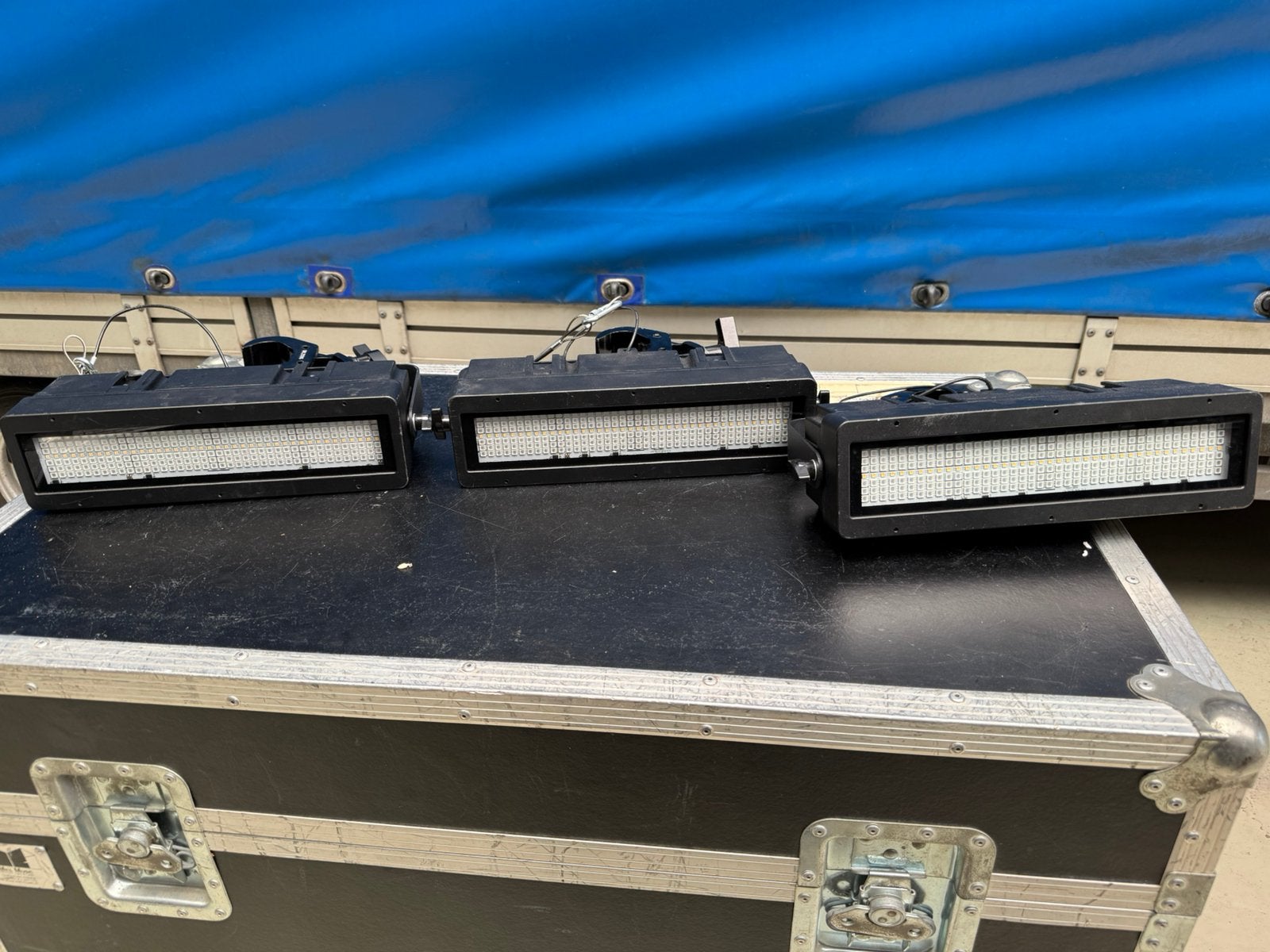 Eurolite IP PIX strobe wash RGBW koud en warm wit, Ophalen, Zo goed als nieuw, Licht
