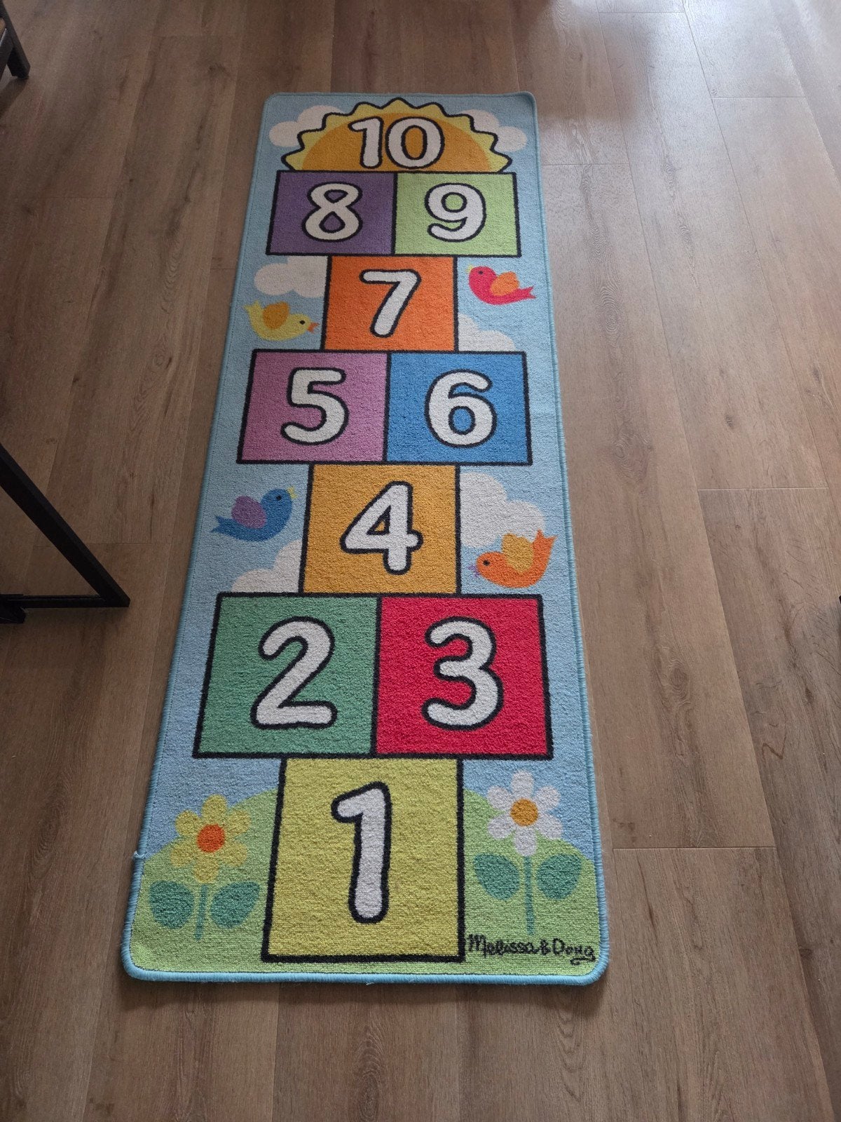 Hinkelbaan vloerkleed, Ophalen, Gebruikt