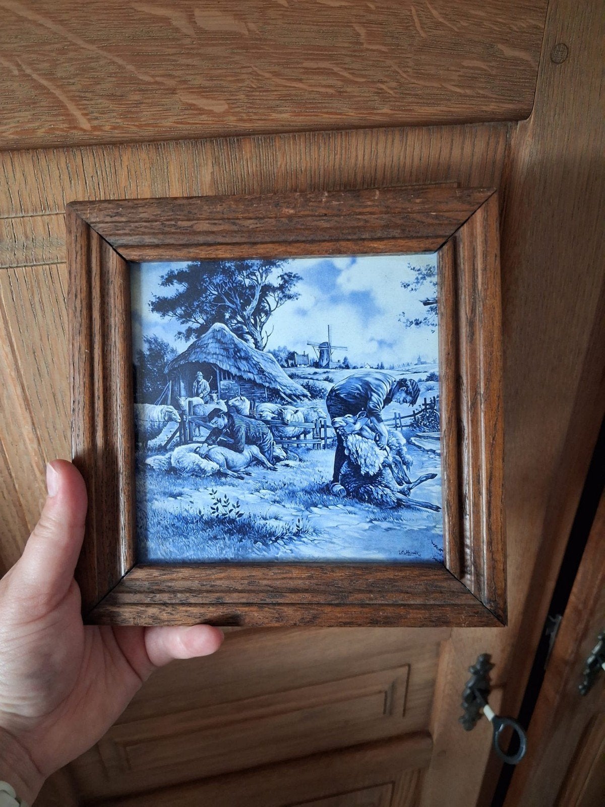 te koop een schilderijtje., Ophalen