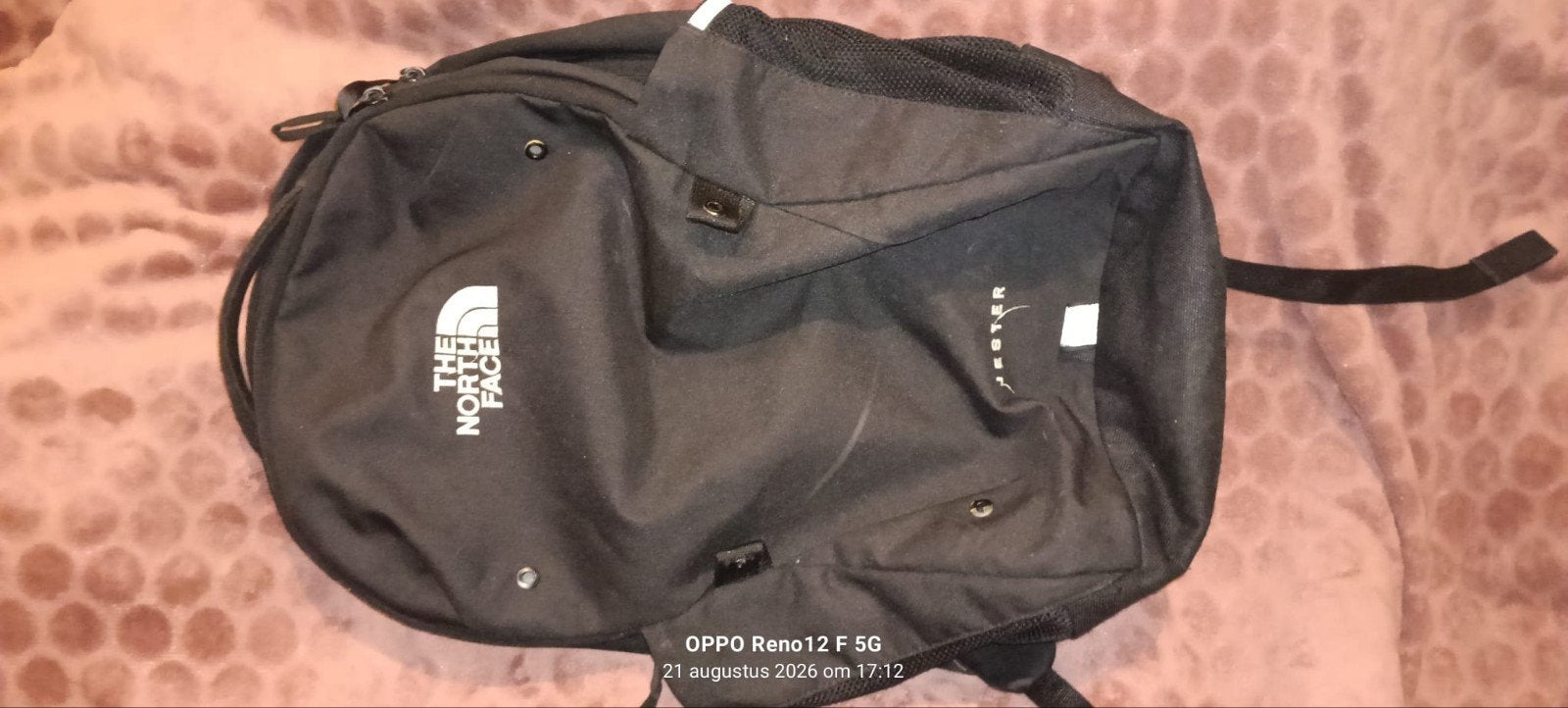 The North Face Jester Rugzak - Zo goed als nieuw, 25 tot 40 cm, Ophalen of Verzenden, Zo goed als nieuw, Overige merken