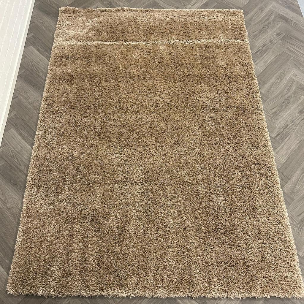 Brinker Wacken Light Brown - 200x290cm, Crème, 200 cm of meer, Ophalen of Verzenden, Zo goed als nieuw