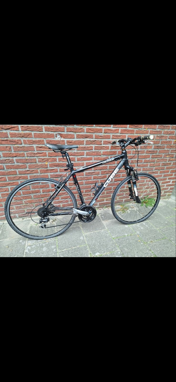Cube LTD Comp Hybride Fiets - Zwart, 28 inch, Veren, 28 inch, Gebruikt, Vering, Meer dan 20 versnellingen