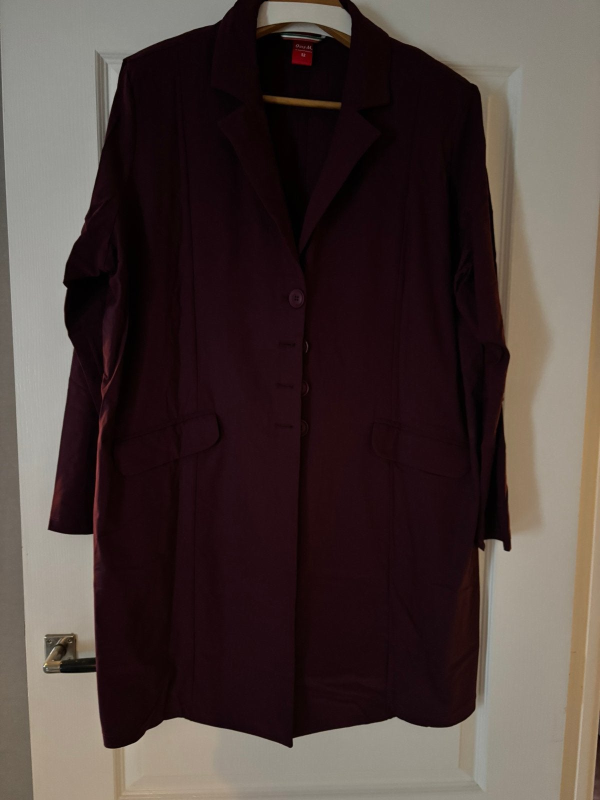 Only m vinno rosso blazer maat 52, Kleding | Dames, Verzenden, Zo goed als nieuw, Jasje of Colbert
