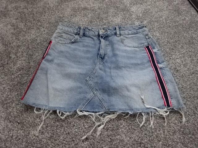 Spijkerrokje van ZARA / maat M, Maat 38/40 (M), Blauw, Ophalen of Verzenden, Zo goed als nieuw