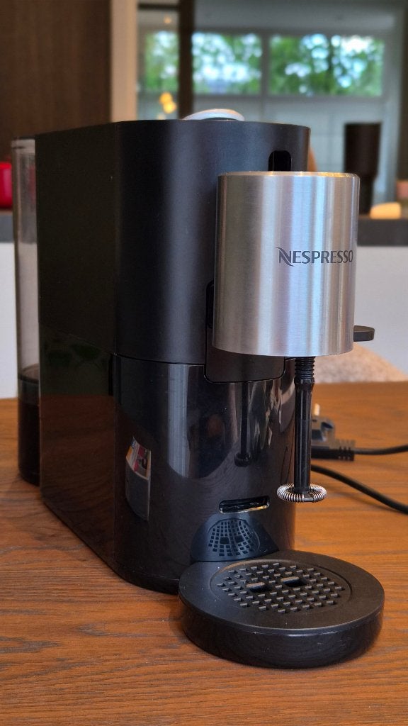 Nespresso Krups Atelier - Hele goede staat, Ophalen, Koffiepads en cups, Espresso apparaat, Zo goed als nieuw