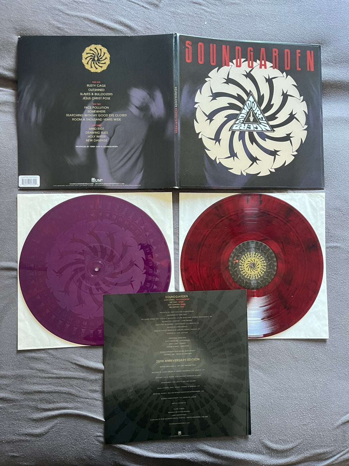 Soundgarden Badmotorfinger Vinyl Limited 25th edition, Ophalen of Verzenden, Zo goed als nieuw