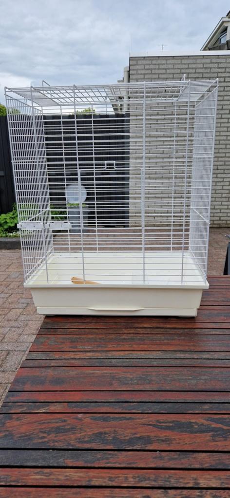 Vogel / Parkieten kooi compleet, Dieren en Toebehoren, Ophalen, Zo goed als nieuw, Metaal, Vogelkooi