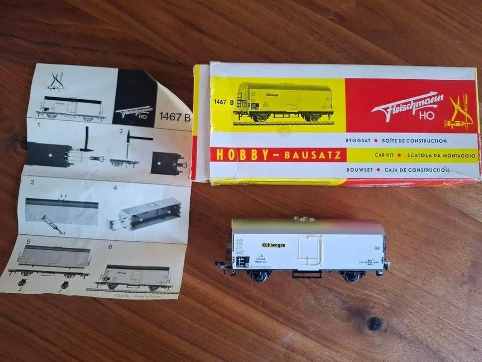 Fleischmann 1467B Koelwagen - in originele verpakking, Hobby en Vrije tijd, Gelijkstroom, Fleischmann, Ophalen of Verzenden, Nieuw