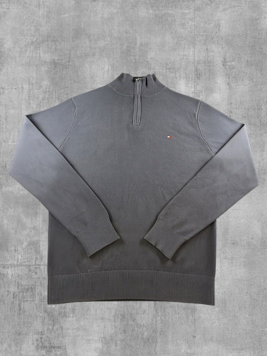 Tommy Hilfiger trui blauw heren maat M katoen sweater, Tommy Hilfiger Europe B.V., Danzigerkade 165, 1013 AP Amsterdam, Nederland