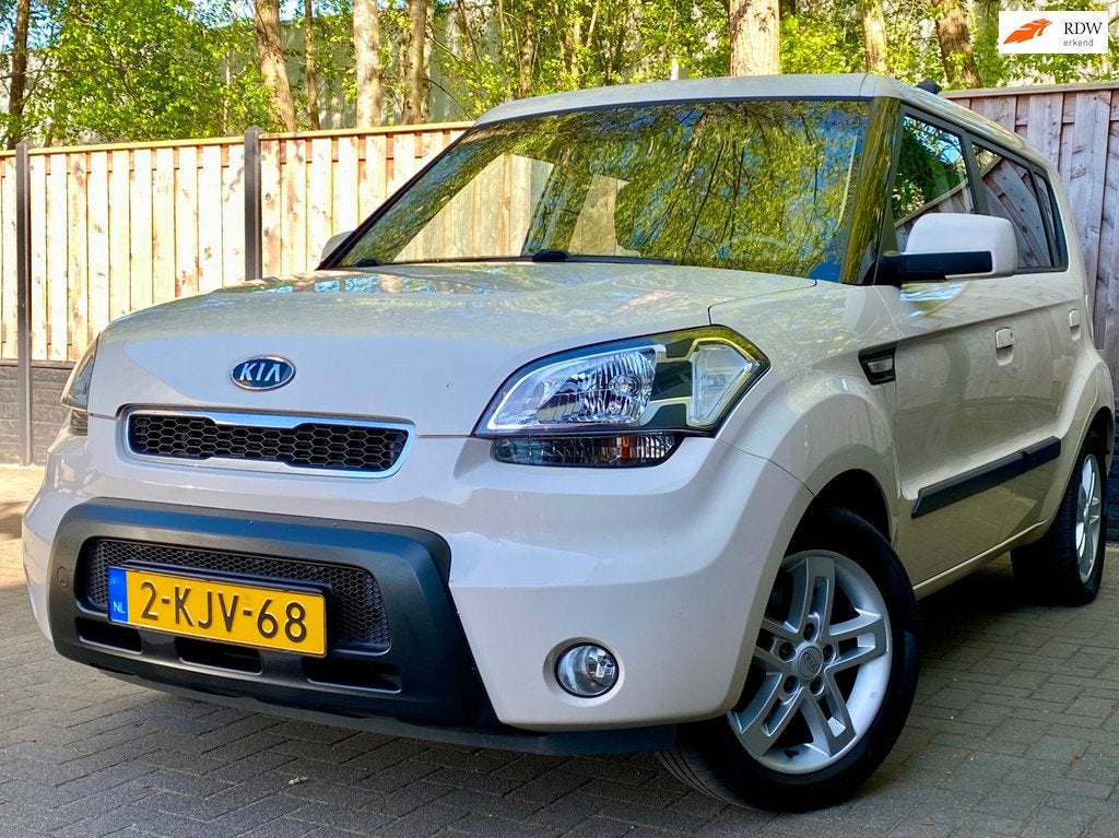Kia Soul 1.6 X APK I Airco I Leer I LMV, Auto's, Kia, 4 cilinders, Leder, Bedrijf, Euro 4