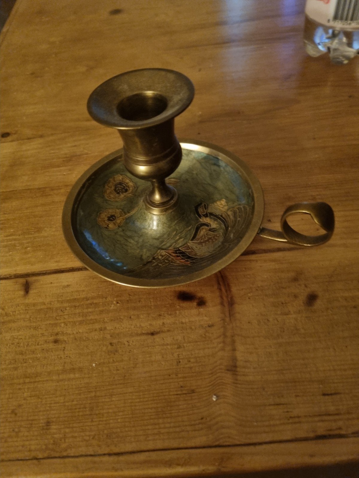 oude blaker koper met patroon, Antiek en Kunst, Ophalen of Verzenden