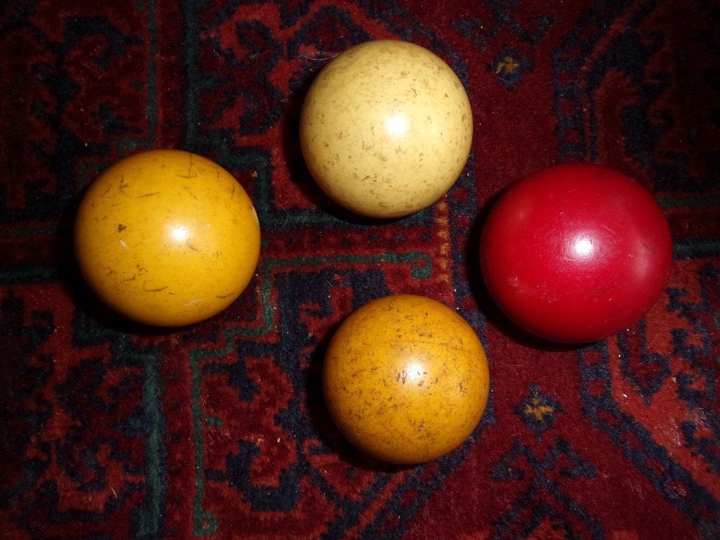 biljartballen, Sport en Fitness, Ophalen of Verzenden, Gebruikt, Keu of Ballen