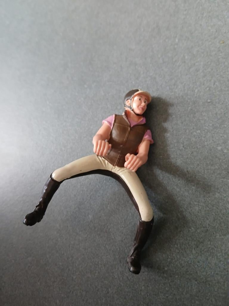 Schleich poppetjes - Ruiter en meisje, Ophalen, Zo goed als nieuw