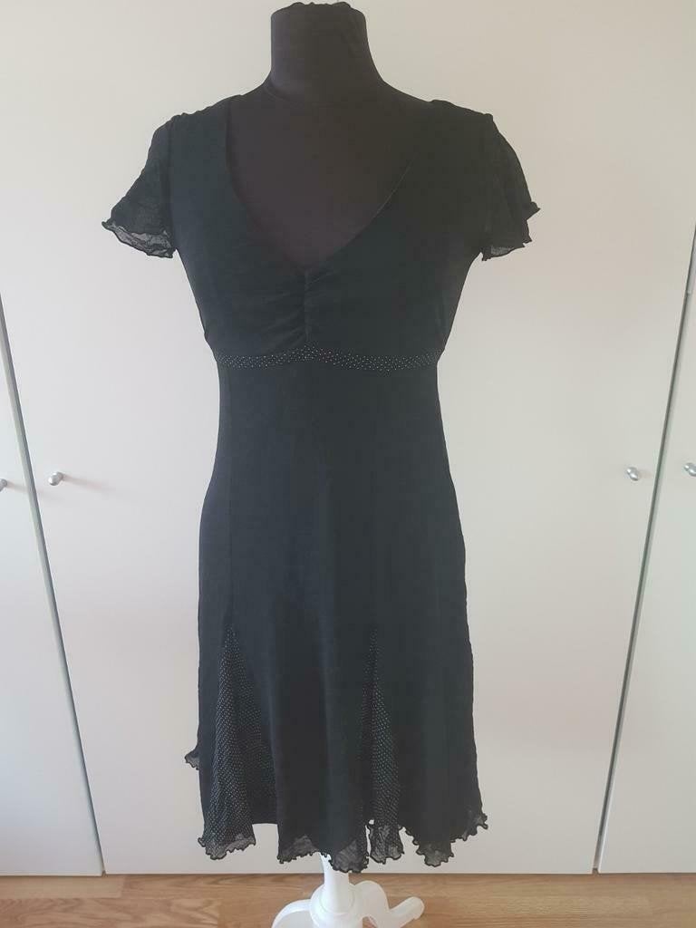 Zwart Jessica jurkje – maat 38 - zgan, Maat 38/40 (M), Jessica, Zwart, Ophalen of Verzenden
