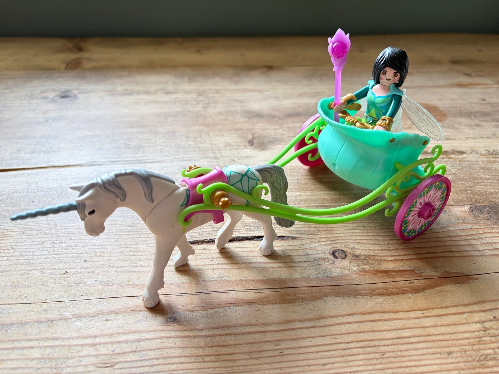 PLAYMOBIL Fairies Eenhoornkoets met fee (5446), Ophalen of Verzenden, Zo goed als nieuw, Meisje