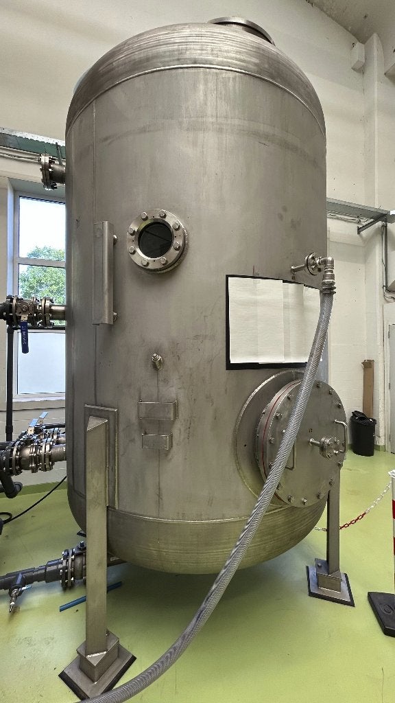Opslag tank RVS, Ophalen, Gebruikt