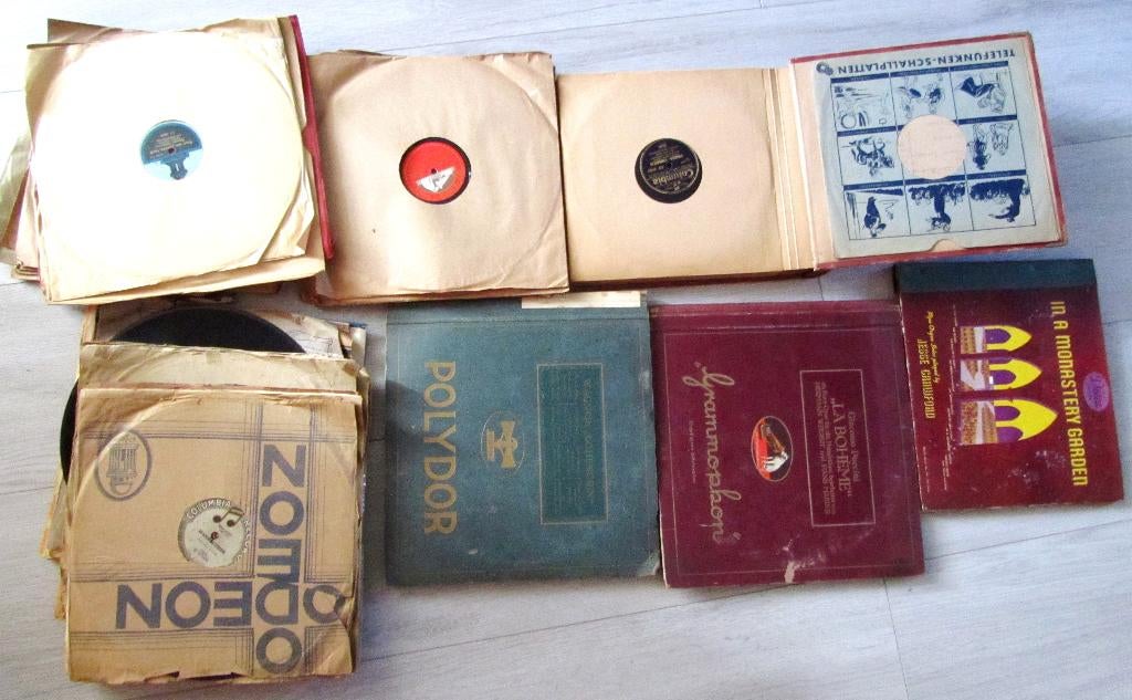 Mooie verzameling van diverse bakelieten platenalbums, Ophalen, Gebruikt, Overige formaten, Overige typen