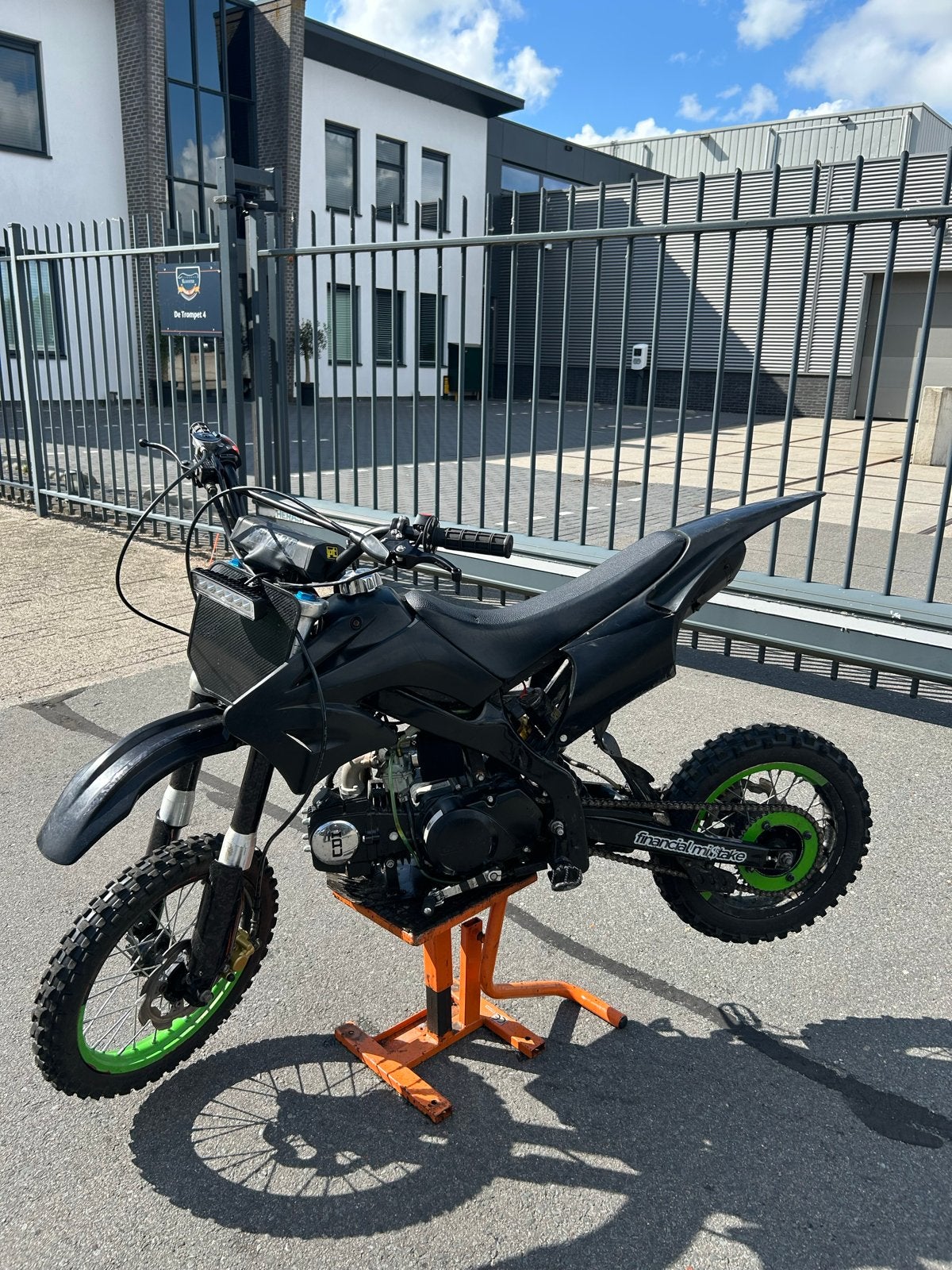 Orion AGB 27 Pitbike - 2008 - 124cc, Gebruikt, 125 cc, 4 versnellingen, Ophalen