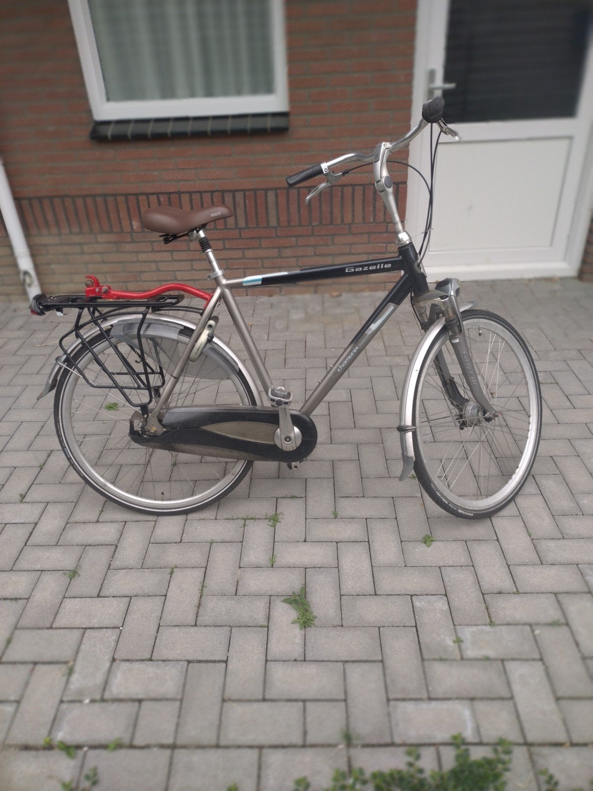 Gazelle fiets, ideaal voor station/school, z.g.a.n. banden, Gebruikt, Versnellingen, Trommelrem, 56 cm of meer
