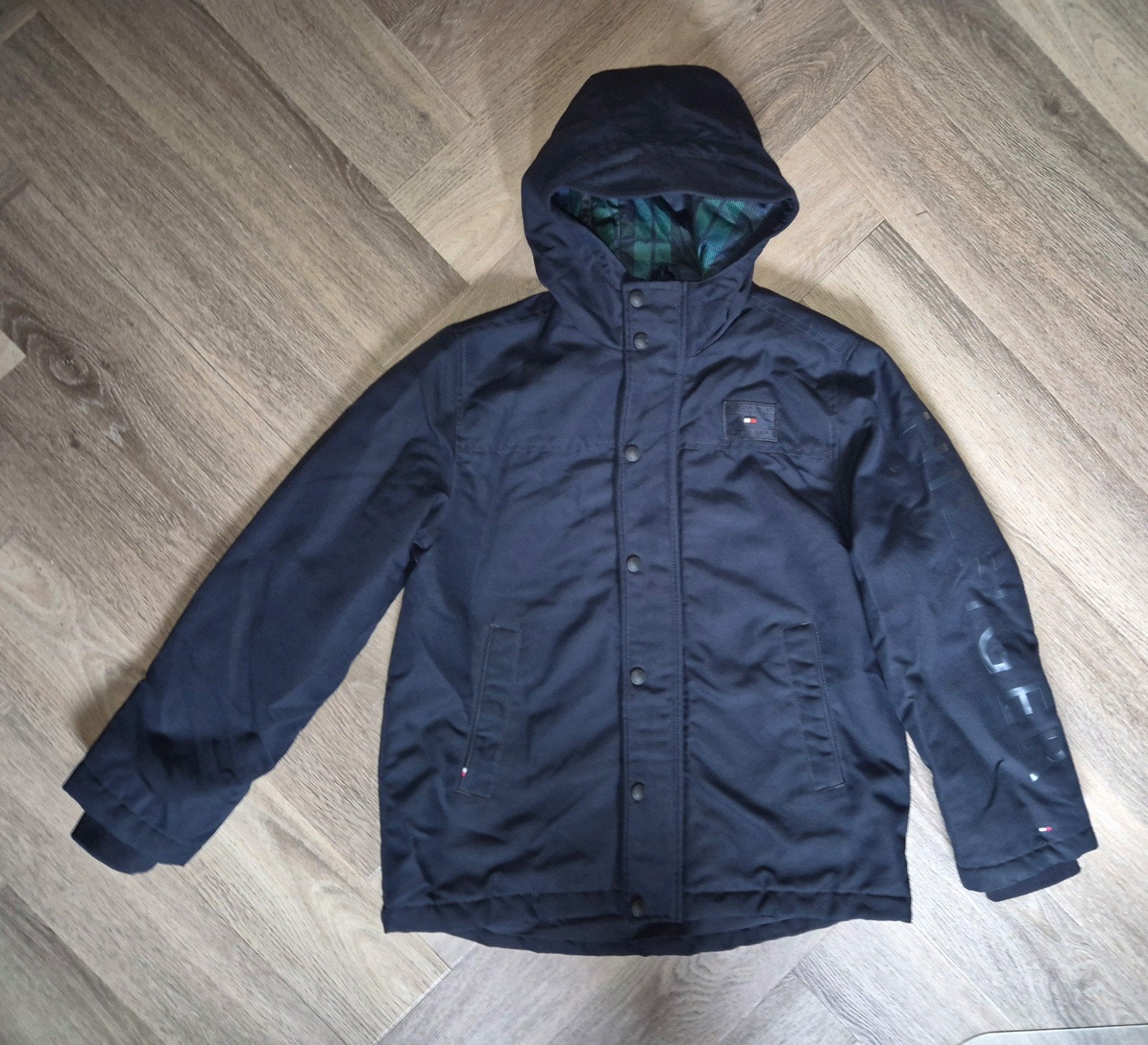 Tommy Hilfiger winterjas maat 152, Ophalen of Verzenden, Zo goed als nieuw, Tommy Hilfiger, Jongen