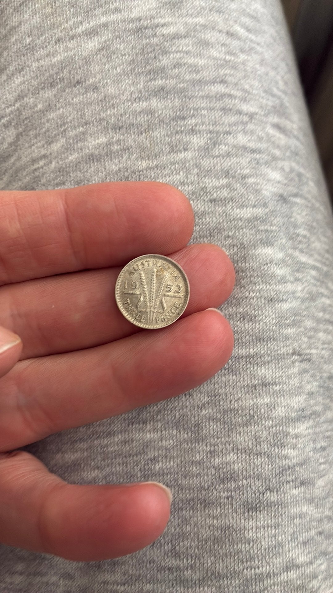 Australie 3 pence 1953 zilver, Ophalen of Verzenden, Zilver