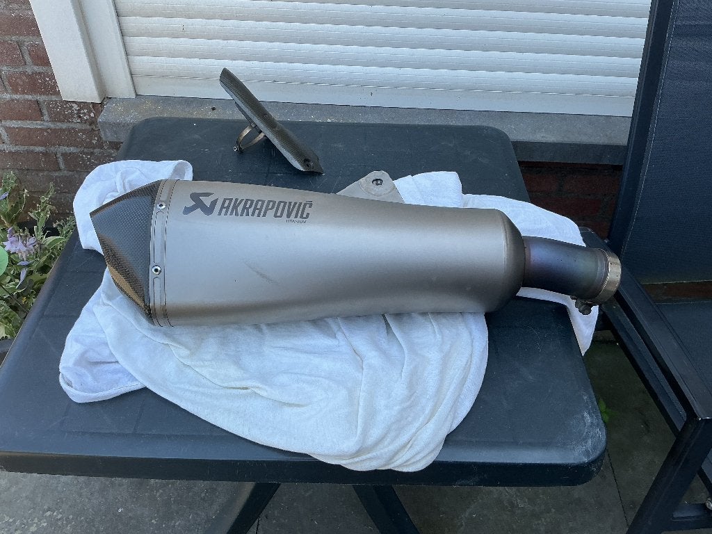 Akrapovic bmw r1200 rt lc, Ophalen of Verzenden, Gebruikt