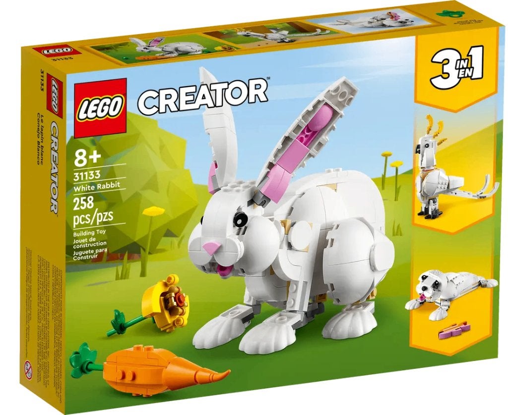 Lego Creator Wit konijn (31133) NIEUW, Nieuw, Ophalen of Verzenden, Compleet, Lego