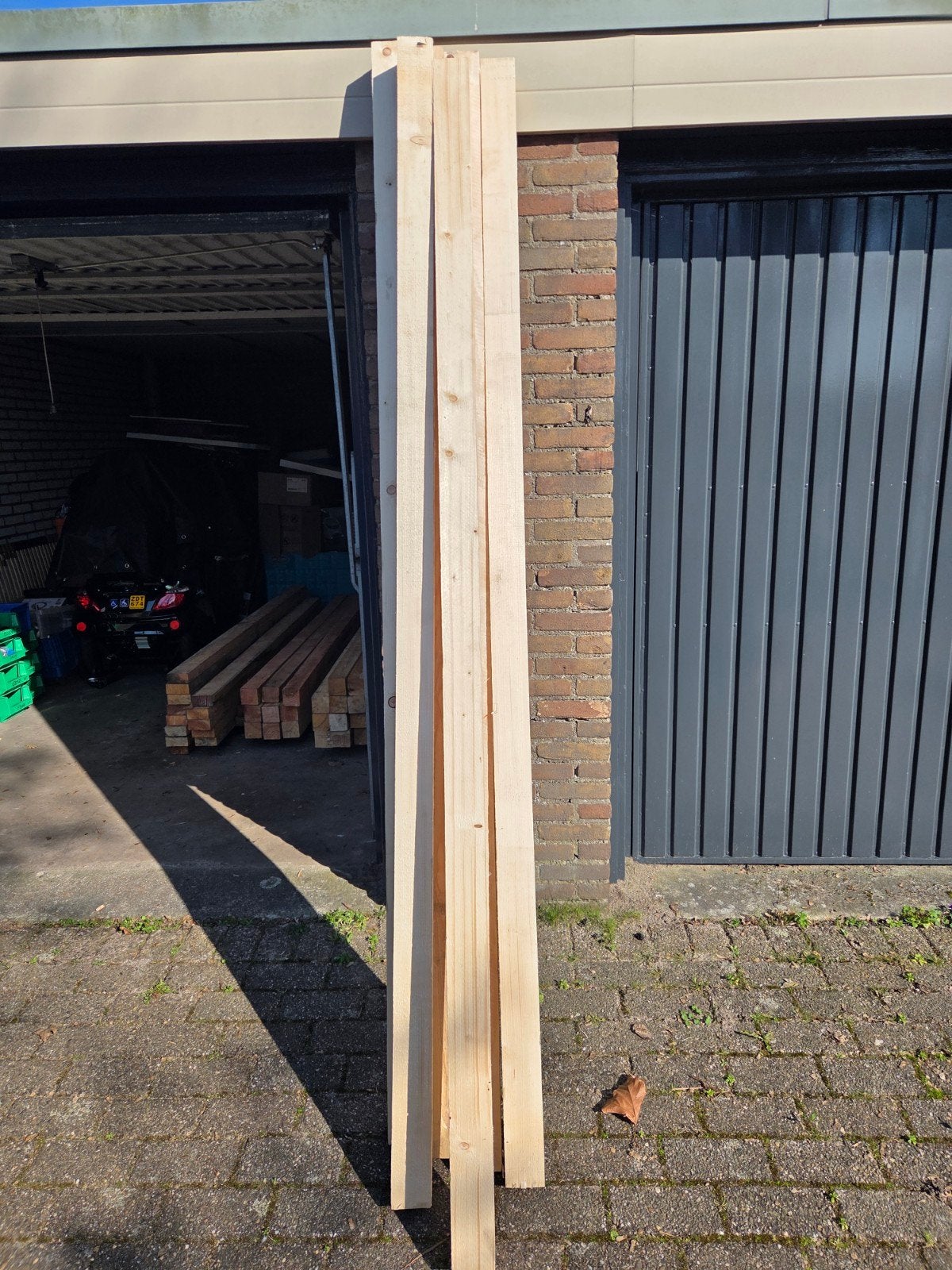 8 dikke balken, Ophalen, 180 tot 250 cm, Balken