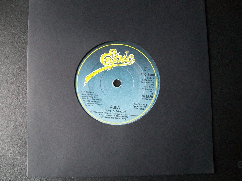 ABBA met I HAVE a DREAM (7 inch) 1979 in nieuwstaat , Cd's en Dvd's, Vinyl Singles, Verzenden, 7 inch, Zo goed als nieuw, Pop