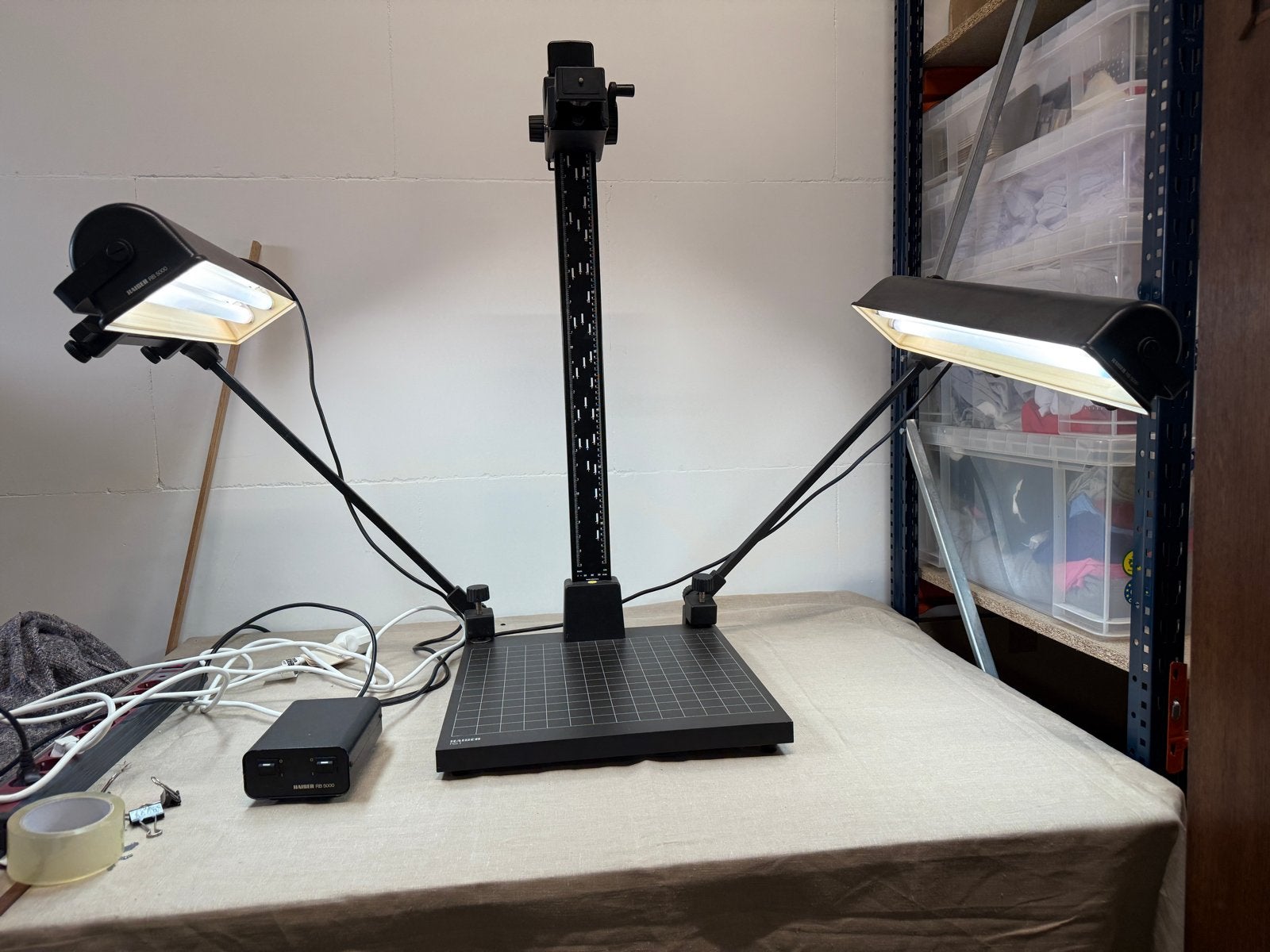 Kaiser Fotografie lamp, Ophalen, Gebruikt
