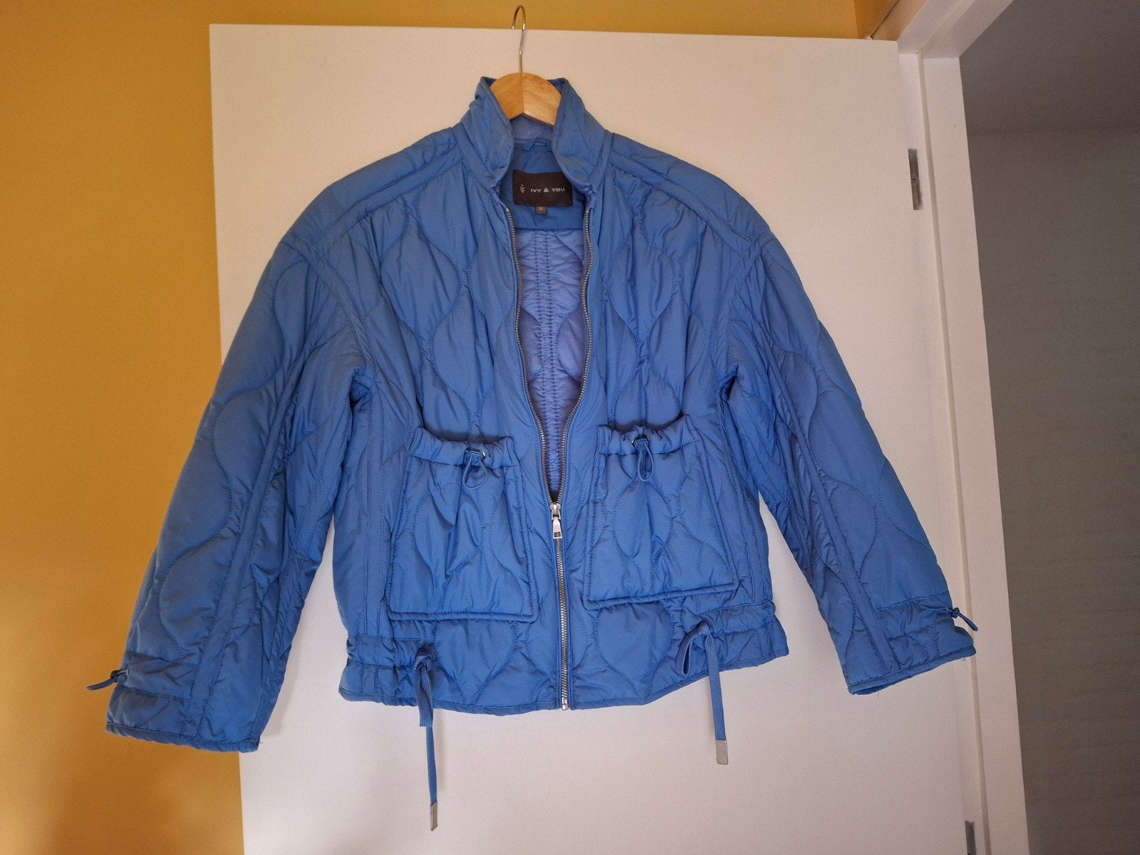 Ivy & You gewatteerde jas, maat S, blauw, Kleding | Dames, Blauw, Ivy & You, Nieuw, Ophalen of Verzenden