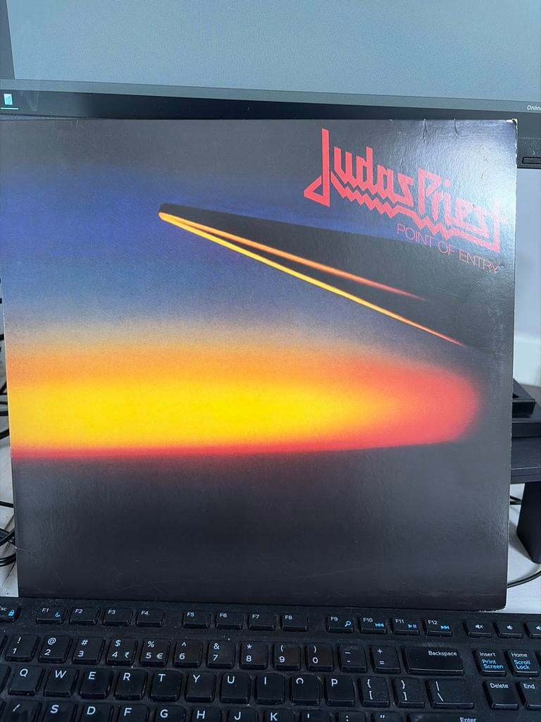Judas Priest - Point of Entry LP (Gebruikt), Cd's en Dvd's, Ophalen of Verzenden, Gebruikt