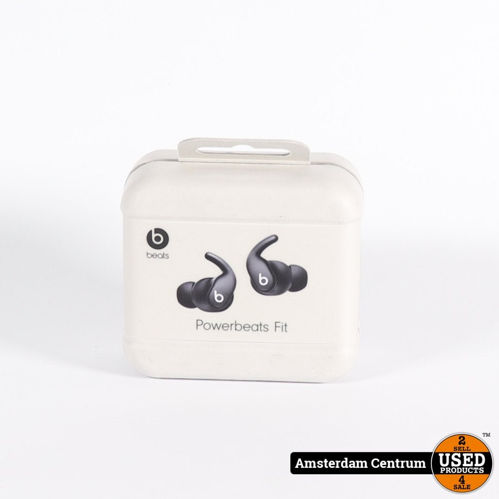 Beats Powerbeats Fit Jet Black - Nieuw in seal