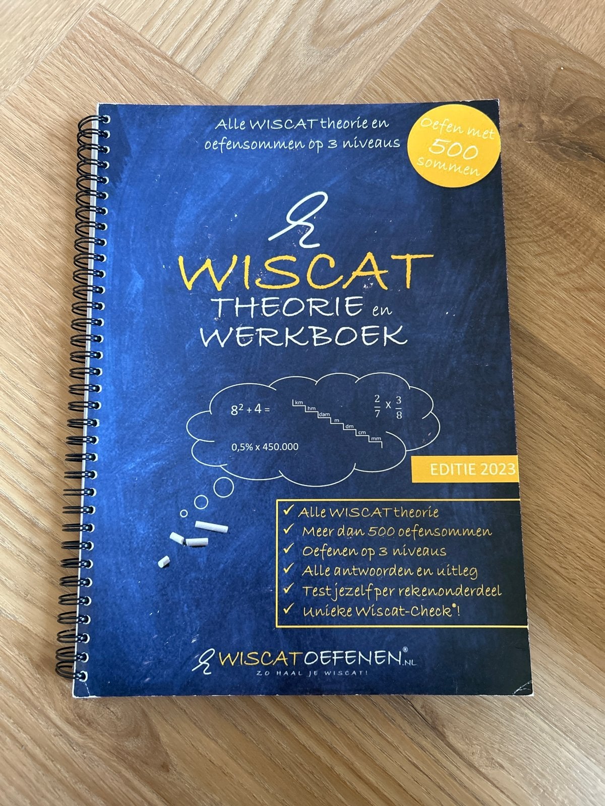 WISCAT Theorie- en Werkboek - Editie 2023, Ophalen of Verzenden, Zo goed als nieuw, Overige niveaus