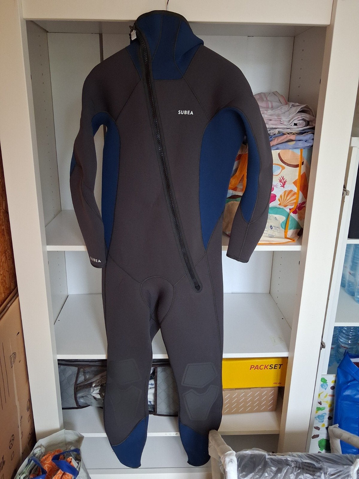 Subea Wetsuit SCD 500 5 MM Man XL, Watersport en Boten, Wetsuit, Heer, Ophalen of Verzenden, Zo goed als nieuw