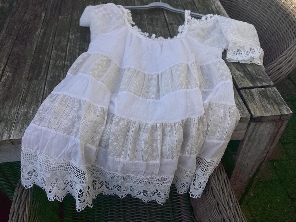Kanten boho Ibiza festival tuniek jurkje maat L, Kleding | Dames, Blouses en Tunieken, Ophalen of Verzenden, Zo goed als nieuw