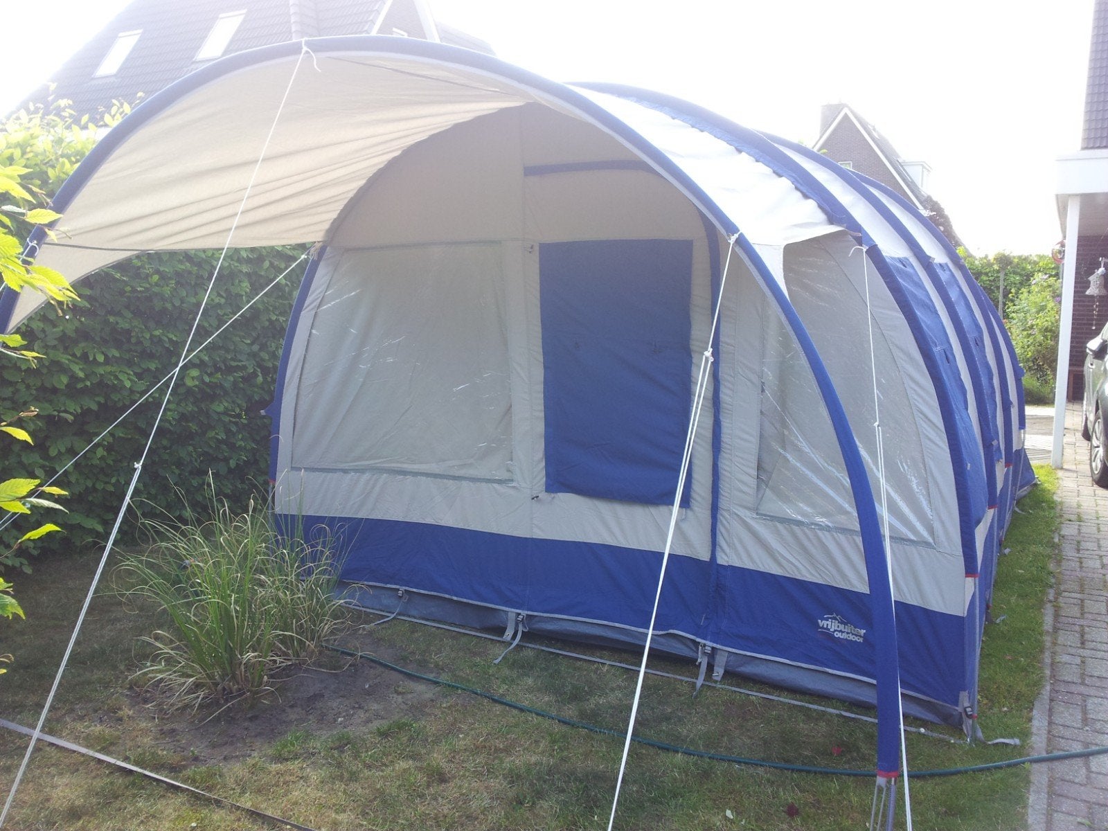 Ruime Tunneltent Vrijbuiter, Caravans en Kamperen, Tenten, Ophalen, Zo goed als nieuw, Tot en met 4