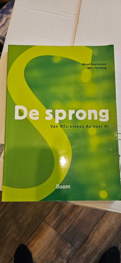 De Sprong: Van NT2-niveau A2 naar B1 - Nederlands leren, Ophalen of Verzenden, Zo goed als nieuw, Maud Beersmans, Wim Tersteeg