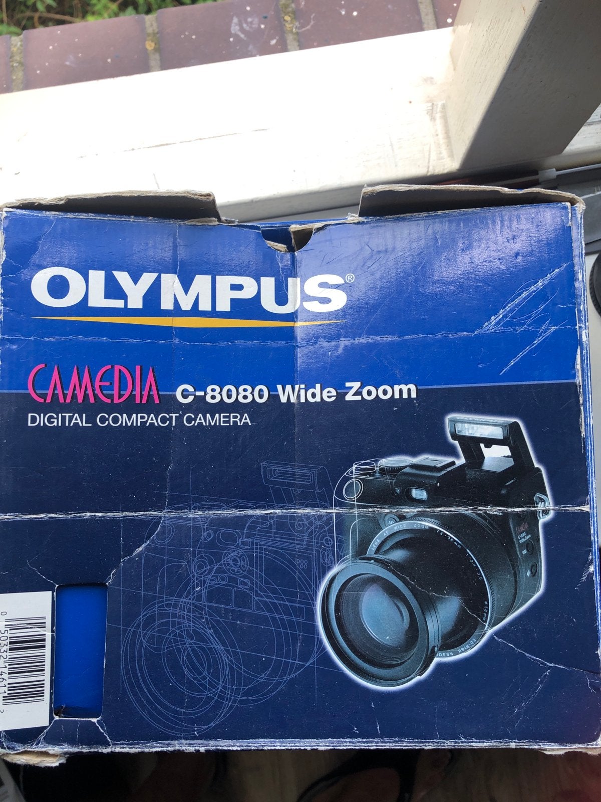 Olympus C-8080 Wide Zoom Digitale Compact Camera, Audio, Tv en Foto, Fotocamera's Digitaal, Ingebouwde flitser, Gebruikt, Ophalen of Verzenden