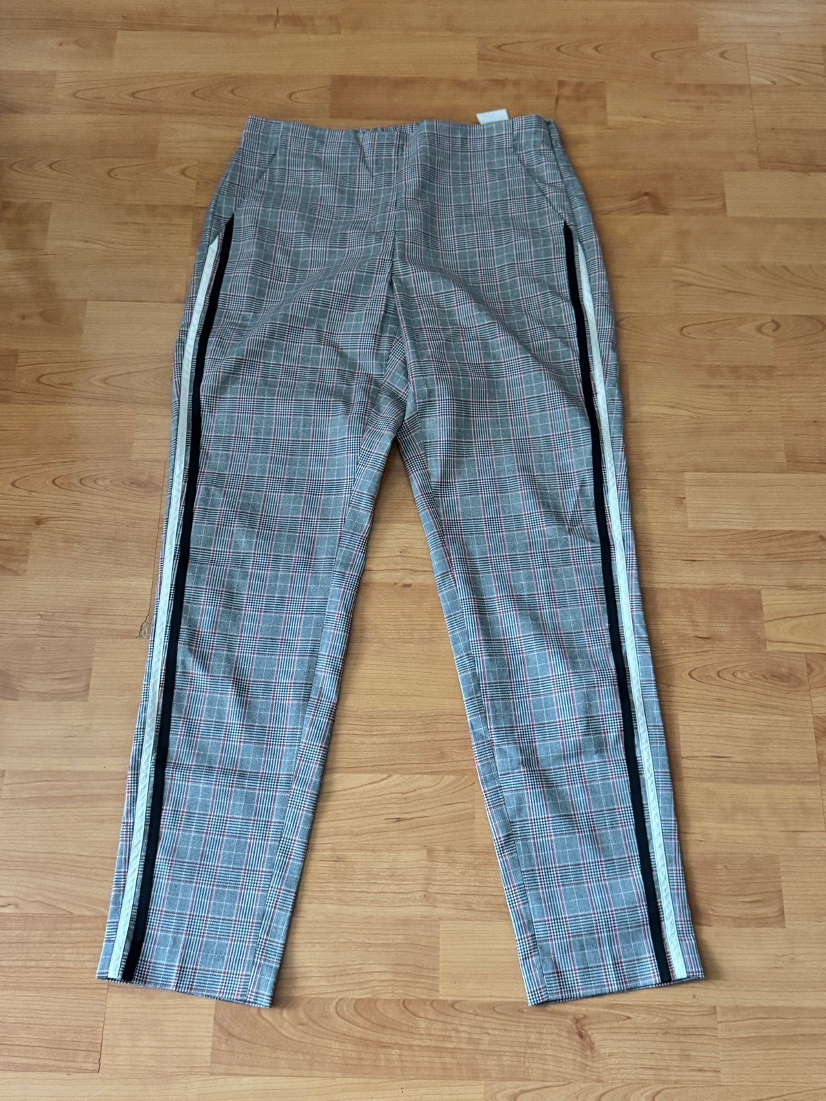Opus geruite broek met streep, maat 38, Maat 38/40 (M), Ophalen of Verzenden, Zo goed als nieuw, Grijs
