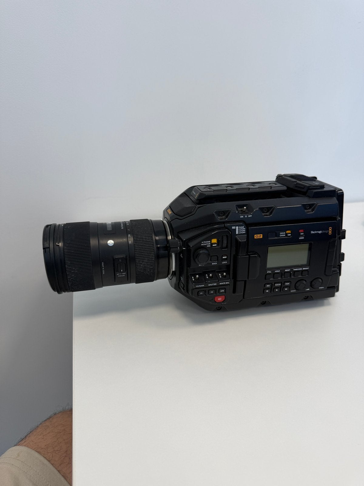 Ursa mini pro 4.6k G2 + sigma 18-35 art 1.8, Overige soorten, Minder dan 8x, Zo goed als nieuw, Ophalen