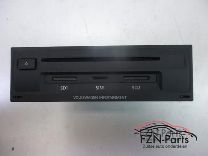 VW Golf Sportsvan Infotainment Discover Pro GPS DVD MP3, Ophalen of Verzenden, Gebruikt