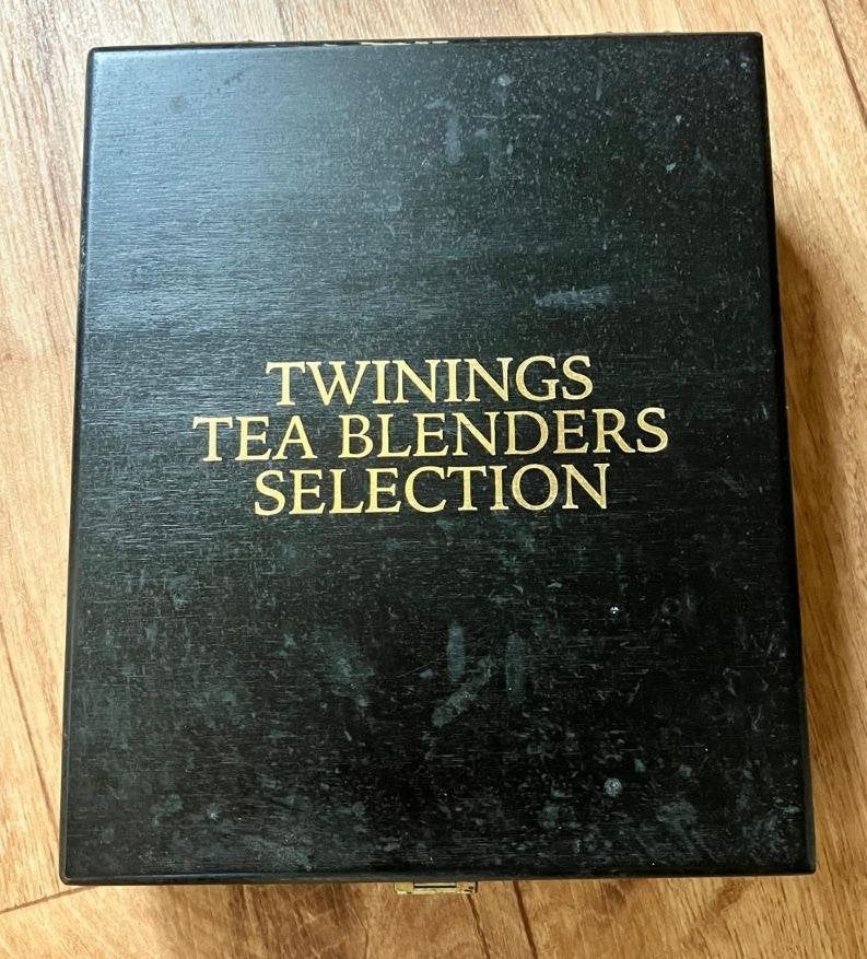Twinings Theedoos - Houten Thee Opbergdoos - € 4, Ophalen, Gebruikt, Hout, Zwart