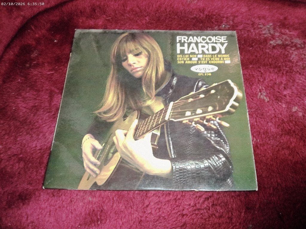 Francoise Hardy - EP Dis lui non, Cd's en Dvd's, 7 inch, Ophalen of Verzenden, Pop, EP