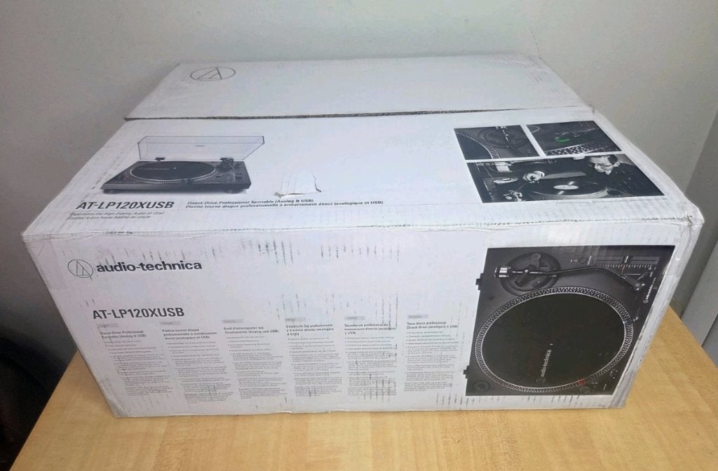 Audio-Technica AT-LP120XUSB Direct-Drive Platenspeler NEW, Audio, Tv en Foto, Platenspelers, Overige merken, Ophalen of Verzenden