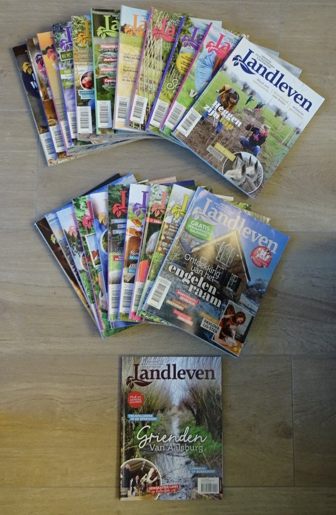 Tijdschriften Landleven van 2024 t/m 2026. 22 st., Ophalen of Verzenden, Gelezen, Wetenschap en Natuur