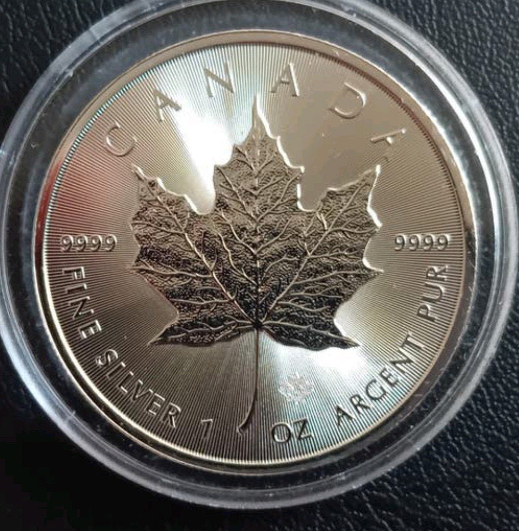 2021 Canada 5 Dollars 1 oz Zilveren Maple Leaf 999.9, Ophalen of Verzenden