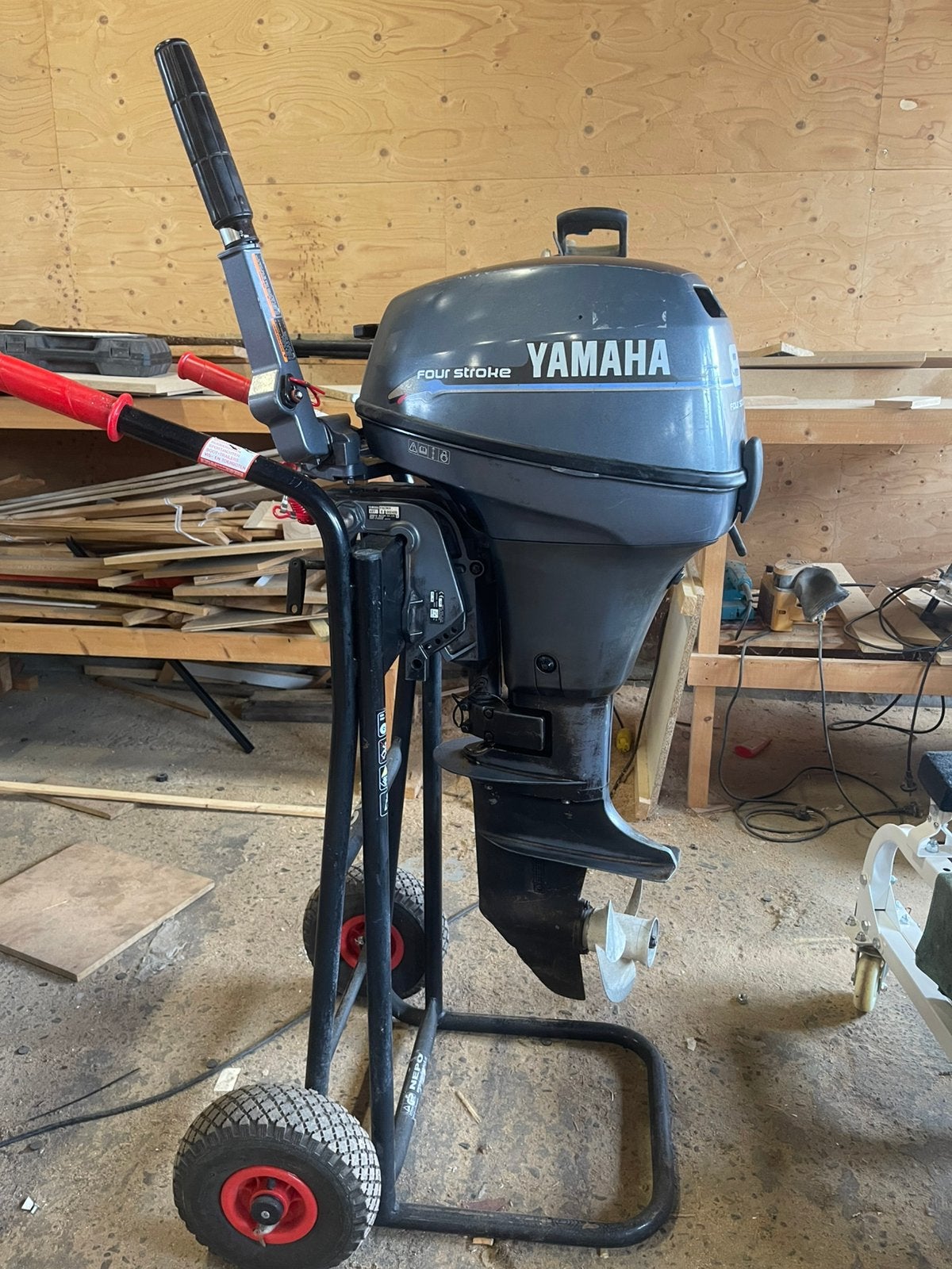 Yamaha 8 pk 4 takt buitenboordmotor opknapper, Watersport en Boten, Ophalen, Gebruikt, 5 tot 10 pk, Viertaktmotor