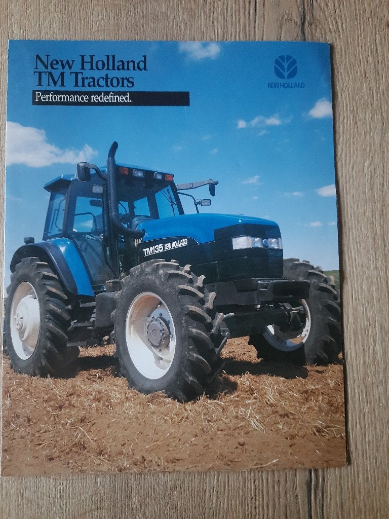 FOLDER NEW HOLLAND TM TRACTOR USA, Verzenden, Zo goed als nieuw