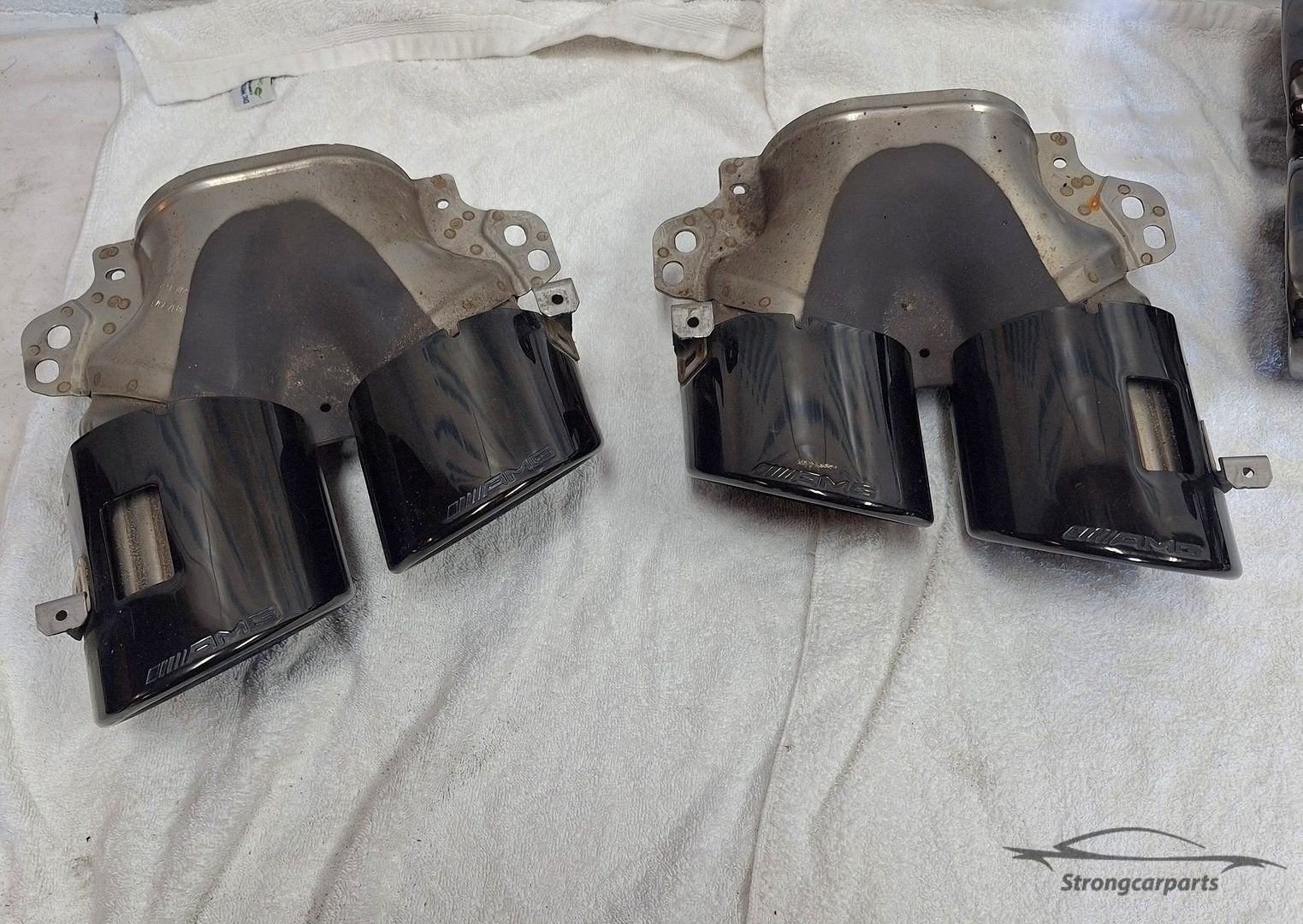 Mercedes AMG Uitlaat sierstukken A1674909003 A1674908903, Gebruikt, -, Ophalen of Verzenden, -